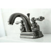 Kingston Water Onyx Black Nickel finish Centerset Bathroom Sink Faucet NB5610AL