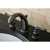 Kingston Water Onyx Black Nickel finish Widespread Bathroom Sink Faucet NB980