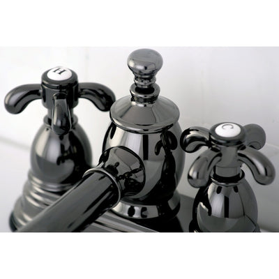 Kingston Water Onyx Black Nickel finish Centerset Bathroom Sink Faucet NS7000TX