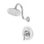 Price Pfister Saxton 1-Handle Shower Faucet Trim Kit in Polished Chrome (Valve Not Included) 460972