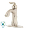 Price Pfister Sedona 4 inch Centerset 1-Handle Bathroom Faucet in Brushed Nickel 473315