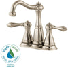 Price Pfister Marielle 4 inch Centerset 2-Handle Bathroom Faucet in Brushed Nickel 475664