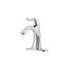 Price Pfister Santiago Single Control 4 inch Centerset 1-Handle Bathroom Faucet in Polished Chrome 475844