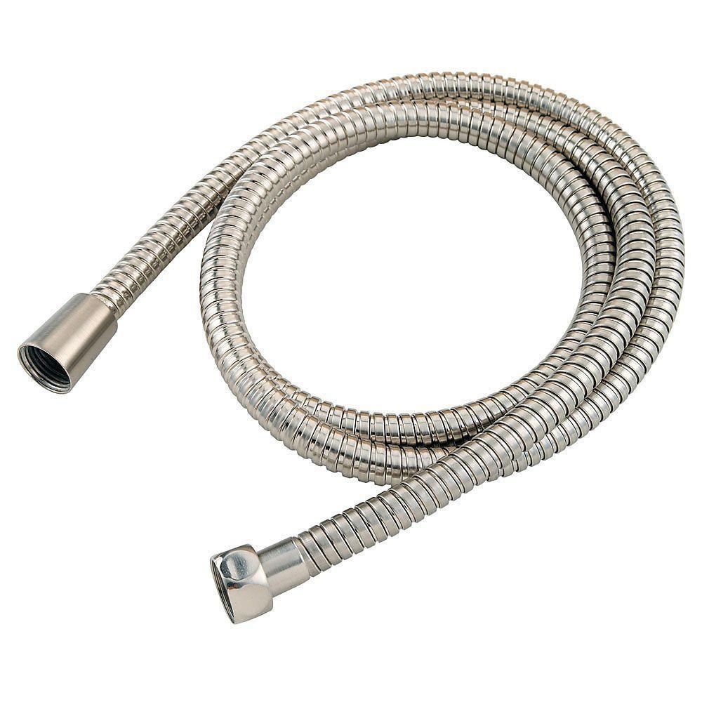 Price Pfister 16-Series Anti-Twist Shower Hose in Brushed Nickel 490448