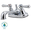 Price Pfister Pfirst Series 4 inch Centerset 2-Handle Bathroom Faucet in Polished Chrome 519615