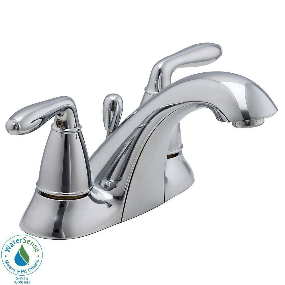 Price Pfister Serrano 4 inch Centerset 2-Handle Bathroom Faucet in Polished Chrome 519826