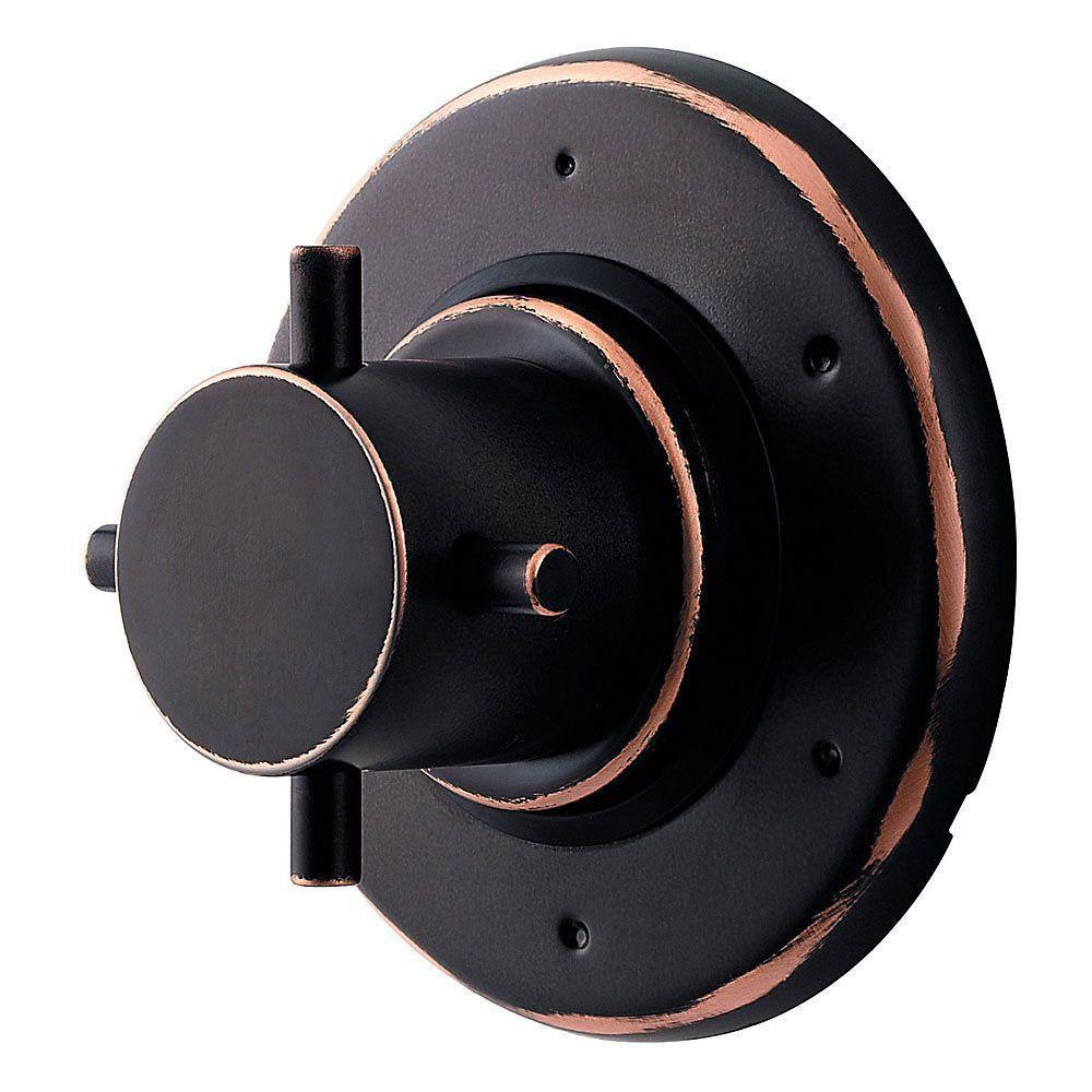 Price Pfister 16 Series Single-Handle Diverter Valve Trim Kit in Tuscan Bronze (Valve Not Included) 544394