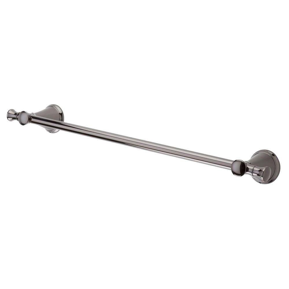 Price Pfister Pasadena 18 inch Towel Bar in Midnight Chrome 555970