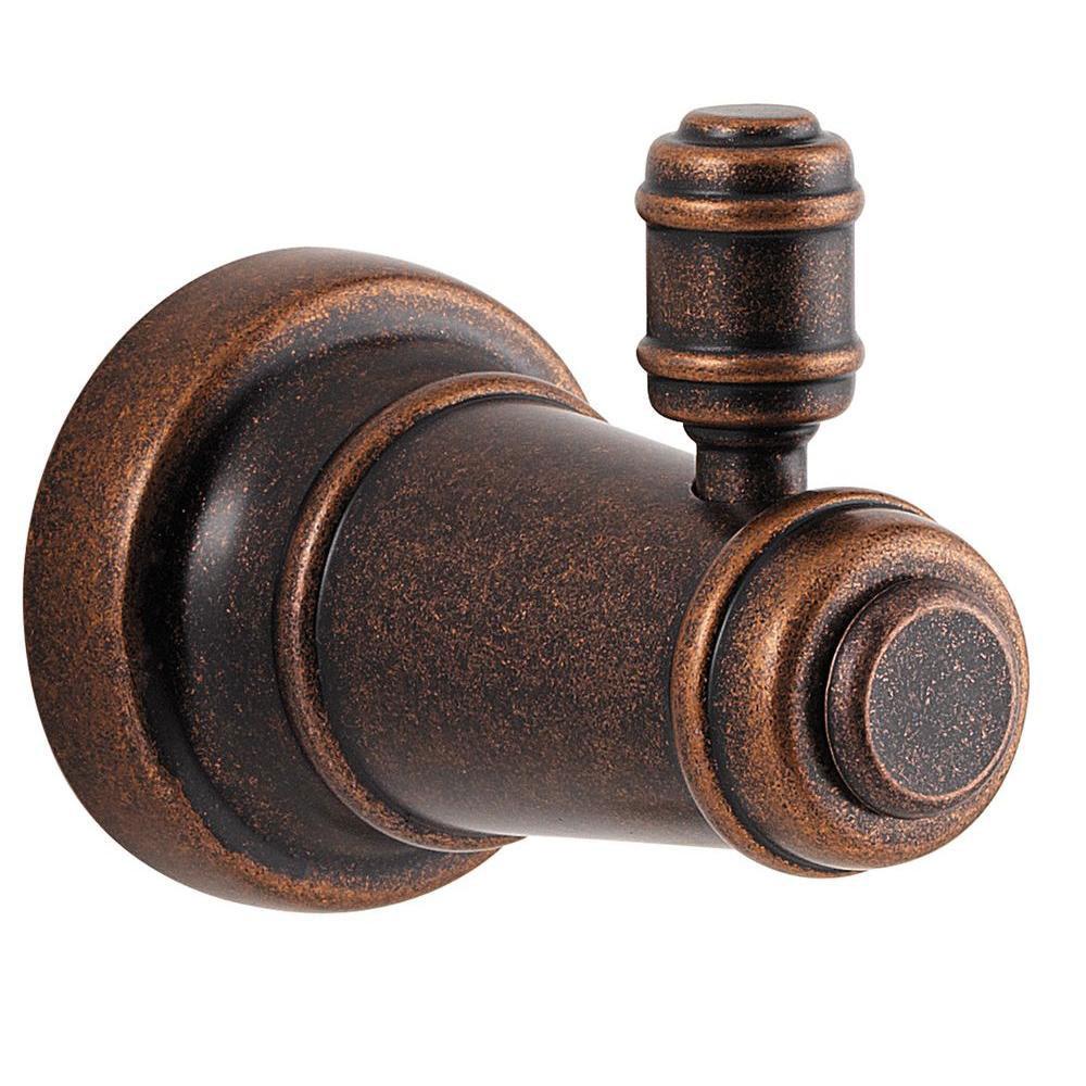 Price Pfister Ashfield Single Robe Hook in Rustic Bronze 763752