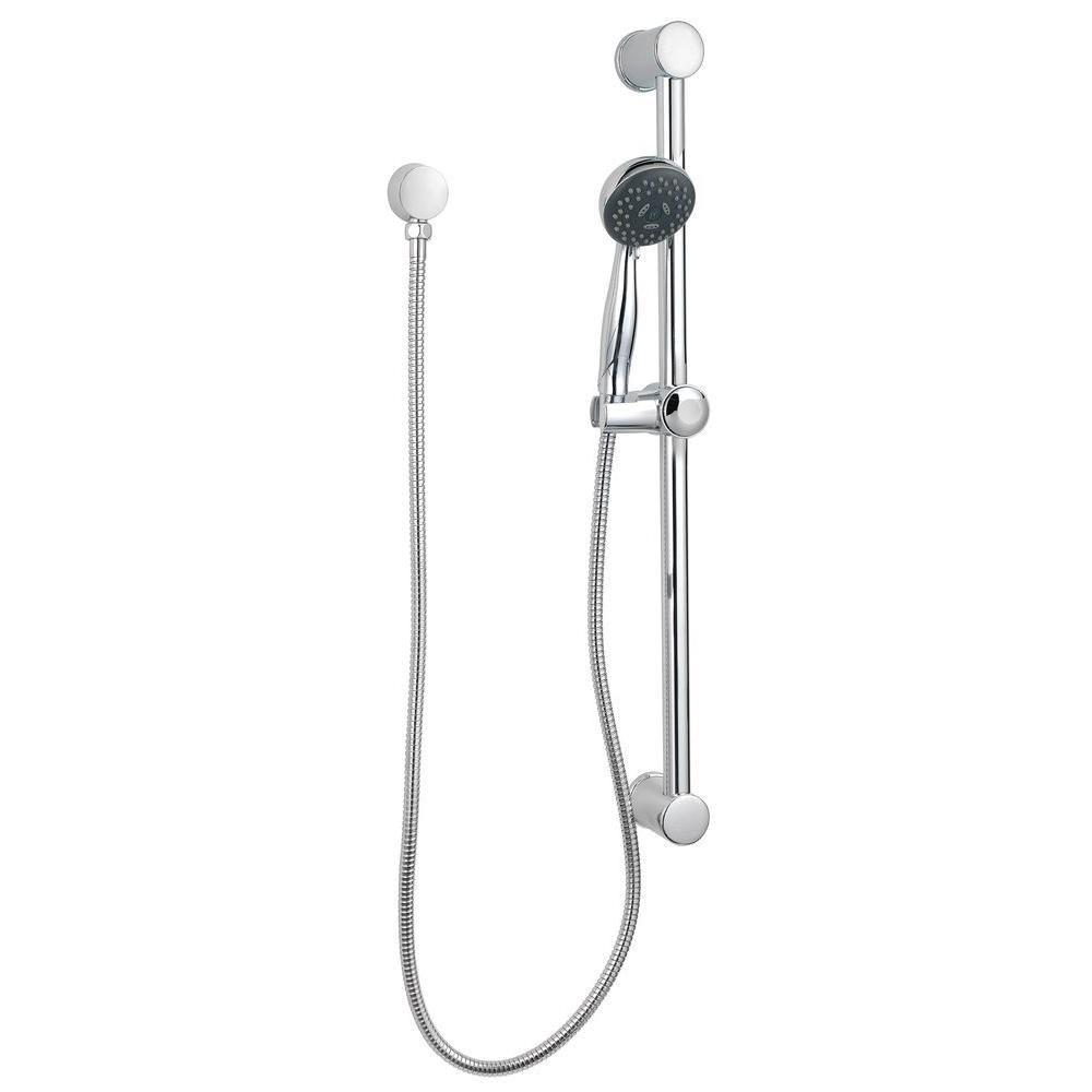 Price Pfister 16-Series 3-Spray Slide Bar Handshower in Polished Chrome 778121