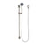 Price Pfister 16-Series 3-Spray Slide Bar Handshower in Brushed Nickel 778129