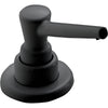 Delta Classic Deck Mount Matte Black Finish Soap and Lotion Dispenser 522033