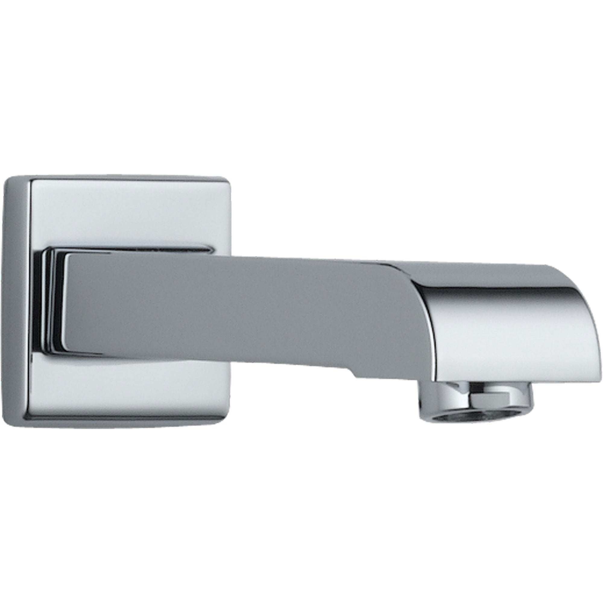 Delta Arzo Modern 7 inch Metal Non-Diverter Tub Spout in Chrome 588644