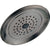 Delta Innovations 1-Setting Stainless Steel Finish Raincan Showerhead 388173