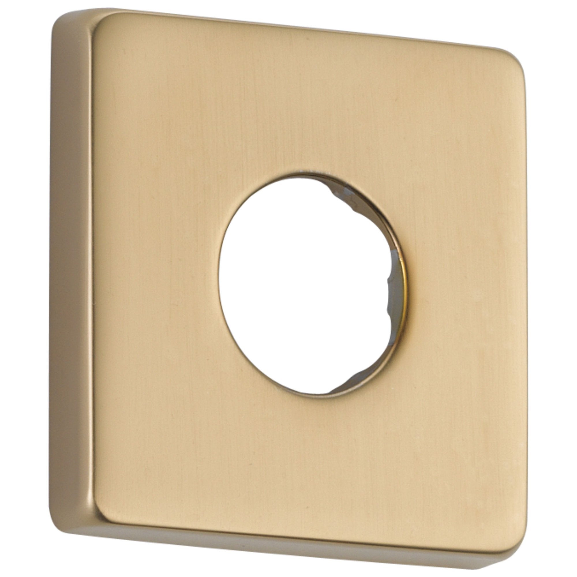 Delta Champagne Bronze Finish Modern Square Shower Arm Flange 564436