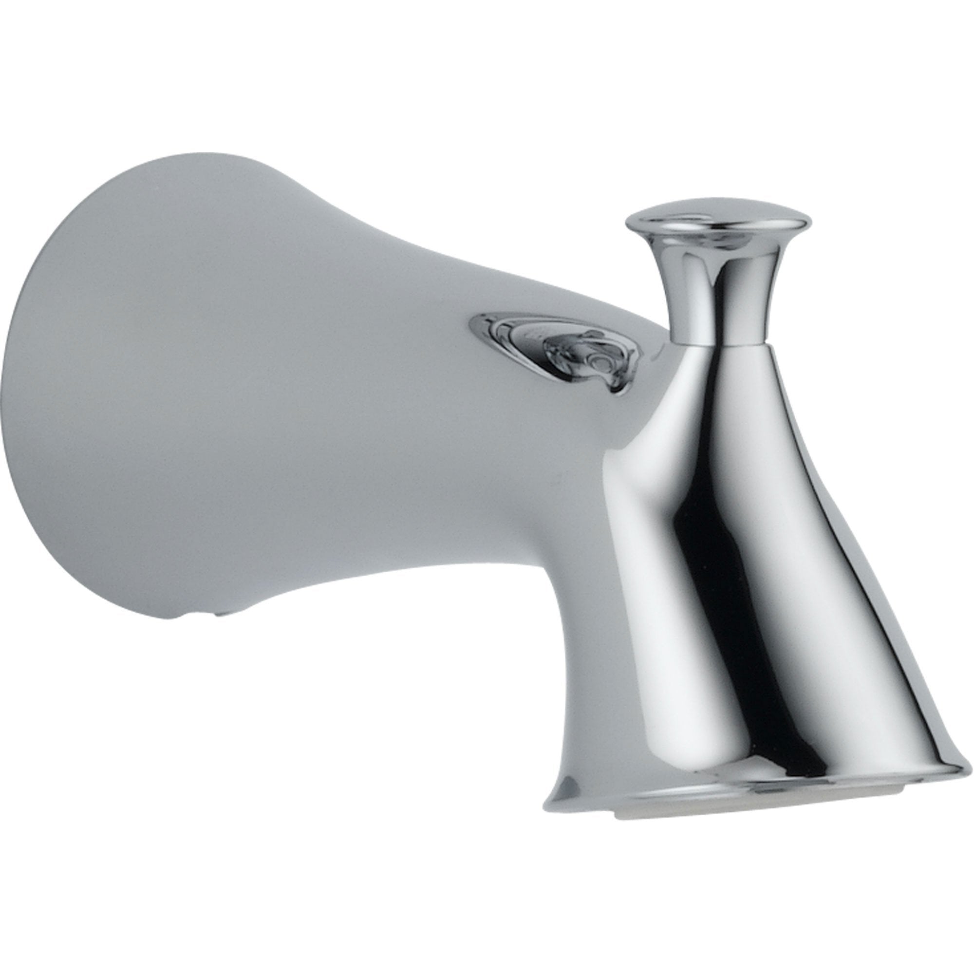 Delta Lahara 6-3/4 inch Chrome Finish Pull-Up Diverter Tub Spout 588648