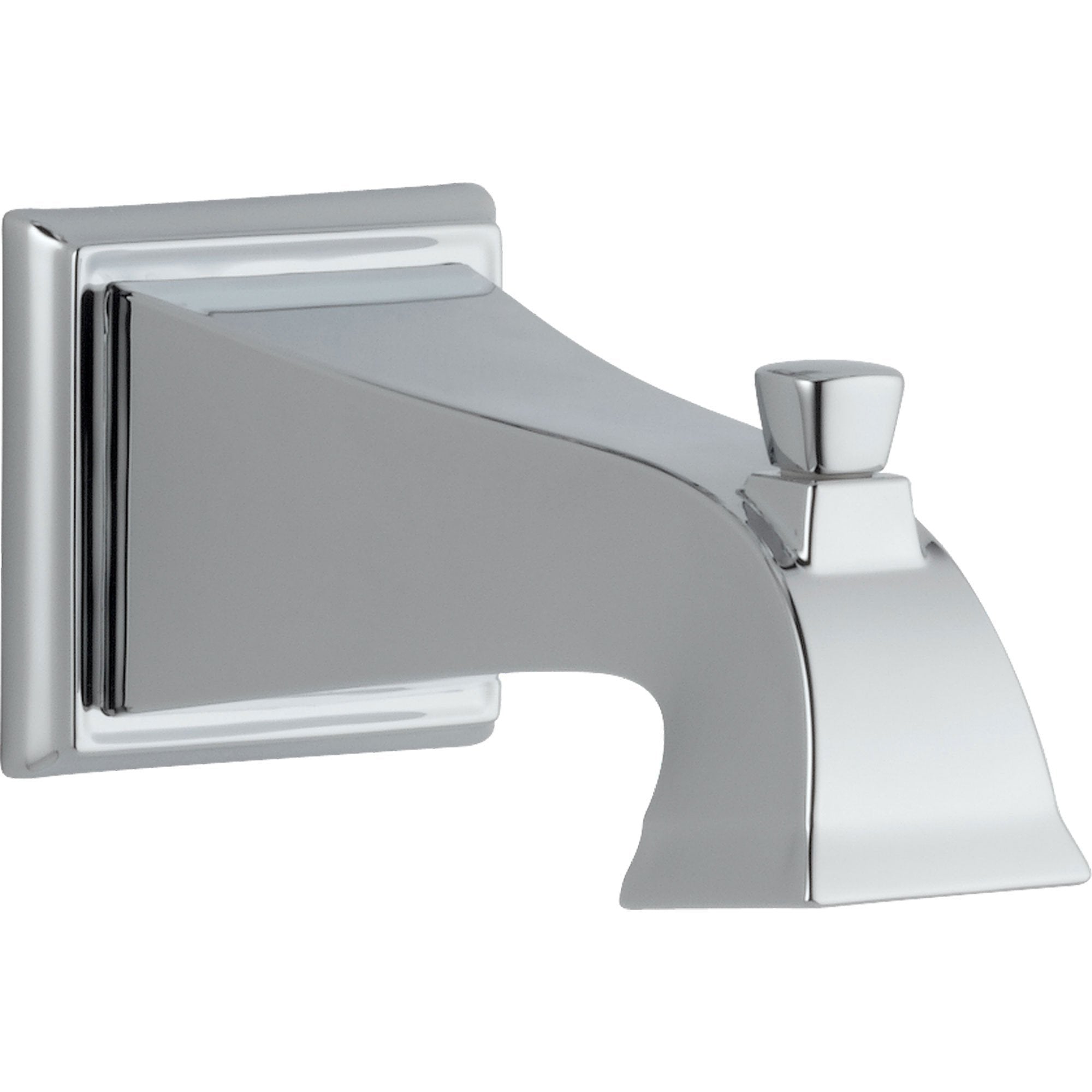 Delta Dryden Modern 7.5" Chrome Finish Pull-Up Diverter Tub Spout 455733