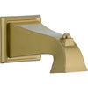 Delta Dryden Non-Diverter Tub Spout in Champagne Bronze 563312