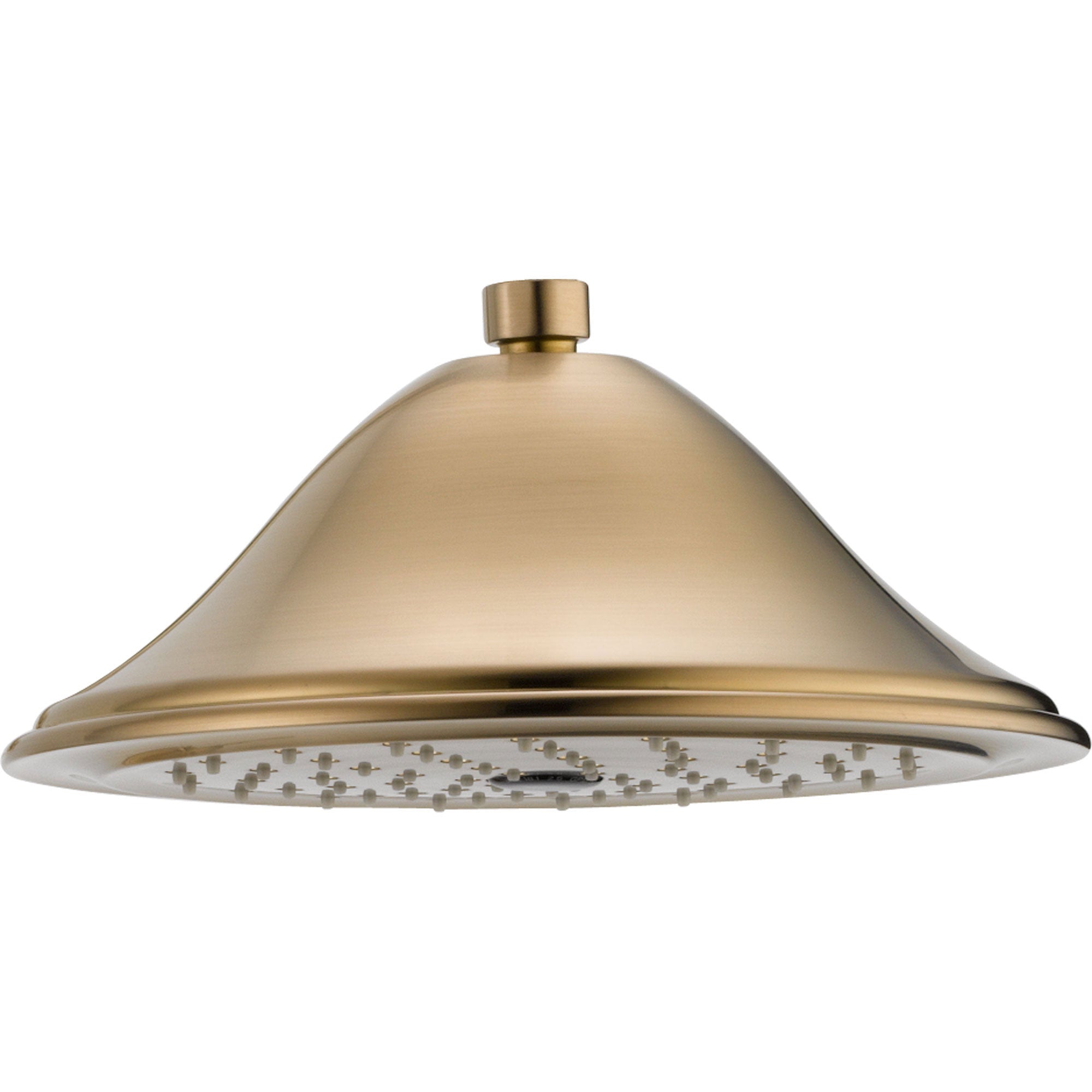 Delta 1-Spray 9-3/8 inch Champagne Bronze Finish Large Rain Showerhead 584303