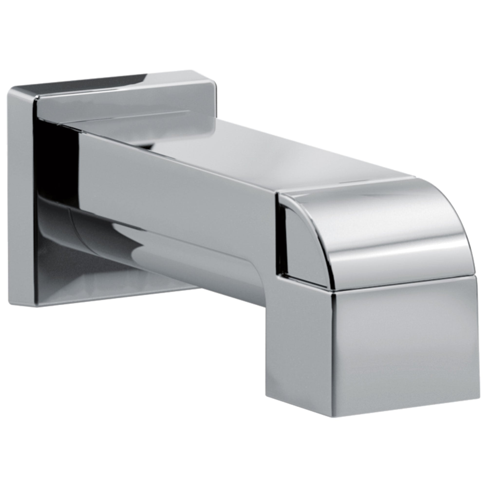 Delta Ara Collection Champagne Bronze Finish Modern Pull-Up Diverter Tub Spout DRP75435CZ