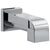 Delta Ara Collection Polished Nickel Finish Modern Pull-Up Diverter Tub Spout DRP75435PN