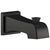 Delta Ashlyn Matte Black Finish Non-Diverter Tub Spout DRP77092BL