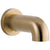 Delta Trinsic Collection Champagne Bronze Finish Modern Wall Mount Non Diverter Tub Spout DRP77350CZ