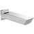 Delta Pivotal Chrome Finish Non-Diverter Tub Spout DRP90159