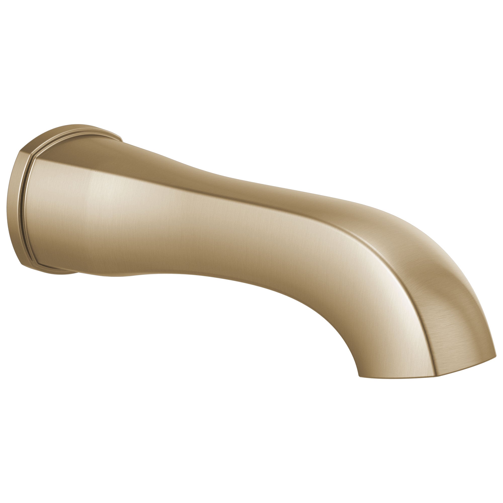 Delta Stryke Champagne Bronze Finish Non-Diverter Tub Spout DRP93377CZ