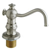 Kingston Brass Satin Nickel Vintage deck mount Easy Fill Soap Dispenser SD7608