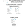 Delta Dryden Stainless Steel Finish Tub and Shower System with Control Handle, Diverter, Showerhead, and Hand Shower with Slidebar SS144512SS5