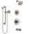 Delta Compel Stainless Steel Finish Tub and Shower System with Control Handle, Diverter, Showerhead, and Hand Shower with Grab Bar SS14461SS6