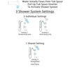 Delta Addison Stainless Steel Finish Tub and Shower System with Control Handle, Diverter, Showerhead, and Hand Shower with Grab Bar SS14492SS3