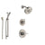 Delta Trinsic Stainless Steel Shower System with Normal Shower Handle, 3-setting Diverter, Modern Round Showerhead, and Handheld Shower Spray SS145981SS