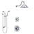 Delta Addison Chrome Finish Shower System with Control Handle, 3-Setting Diverter, Showerhead, and Hand Shower with Slidebar SS14924