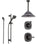 Delta Addison Venetian Bronze Shower System with Normal Shower Handle, 3-setting Diverter, Large Ceiling Mount Rain Shower Head, and Handheld Shower SS149282RB