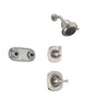 Delta Addison Stainless Steel Shower System with Normal Shower Handle, 3-setting Diverter, Showerhead, and Dual Body Spray Shower Plate SS149283SS