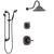 Delta Addison Venetian Bronze Finish Shower System with Control Handle, 3-Setting Diverter, Showerhead, and Hand Shower with Slidebar SS1492RB1