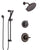 Delta Linden Venetian Bronze Finish Shower System with Control Handle, 3-Setting Diverter, Showerhead, and Hand Shower with Slidebar SS1493RB6