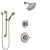 Delta Linden Stainless Steel Finish Shower System with Control Handle, 3-Setting Diverter, Showerhead, and Hand Shower with Grab Bar SS1494SS1