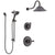 Delta Cassidy Venetian Bronze Finish Shower System with Control Handle, 3-Setting Diverter, Showerhead, and Hand Shower with Slidebar SS14971RB6