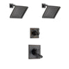 Delta Dryden Venetian Bronze Finish Shower System with Dual Control Handle, 3-Setting Diverter, 2 Showerheads SS172511RB6