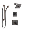 Delta Vero Venetian Bronze Finish Shower System with Dual Control Handle, 3-Setting Diverter, Showerhead, and Hand Shower with Grab Bar SS172532RB3