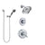 Delta Victorian Chrome Finish Shower System with Dual Control Handle, 3-Setting Diverter, Showerhead, and Hand Shower with Wall Bracket SS1725526