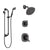 Delta Addison Venetian Bronze Finish Shower System with Dual Control Handle, 3-Setting Diverter, Showerhead, and Hand Shower with Slidebar SS17292RB4