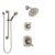 Delta Addison Stainless Steel Finish Shower System with Dual Control Handle, 3-Setting Diverter, Showerhead, and Hand Shower with Grab Bar SS17292SS3