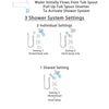 Delta Dryden Stainless Steel Finish Tub and Shower System with Dual Control Handle, Diverter, Showerhead, and Hand Shower with Slidebar SS174511SS4