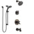 Delta Trinsic Venetian Bronze Tub and Shower System with Dual Control, 3-Setting Diverter, Showerhead, and Temp2O Hand Shower with Slidebar SS17459RB4