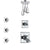 Delta Dryden Chrome Finish Shower System with Dual Control Handle, 3-Setting Diverter, Ceiling Mount Showerhead, and 3 Body Sprays SS17513