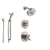 Delta Trinsic Stainless Steel Shower System with Dual Control Shower Handle, 3-setting Diverter, Modern Round Showerhead, and Handheld Shower Spray SS175981SS